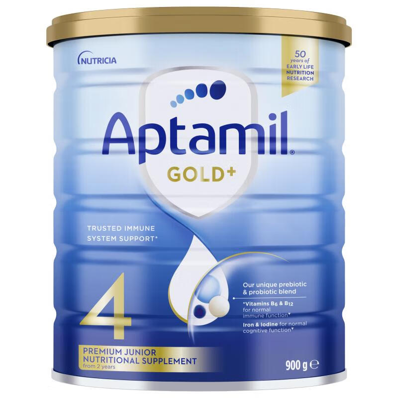 Aptamil - 爱他美Aptamil澳洲金版奶粉4段 [适合3岁+] 900克