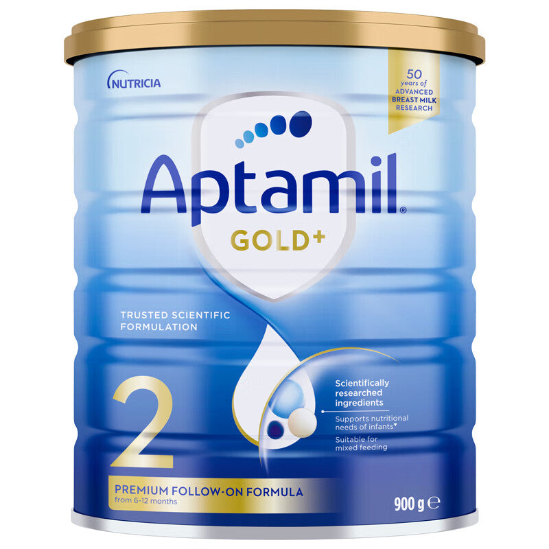 Aptamil - 爱他美Aptamil澳洲金版奶粉2段 [适合6至12个月] 900克