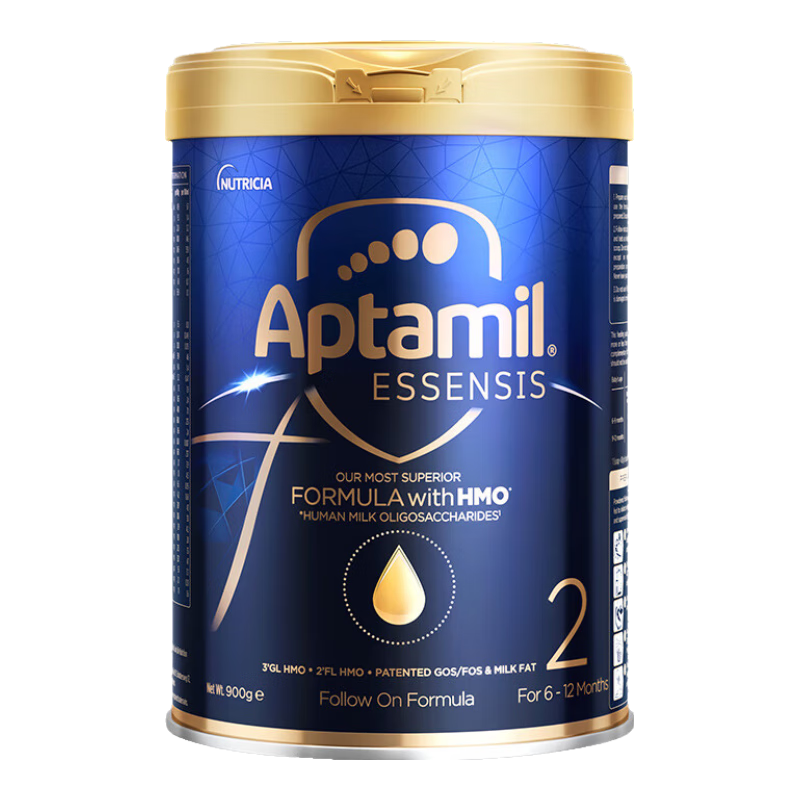 Aptamil - 爱他美Aptamil港版奇迹蓝罐婴幼儿配覅方奶粉900g 2段